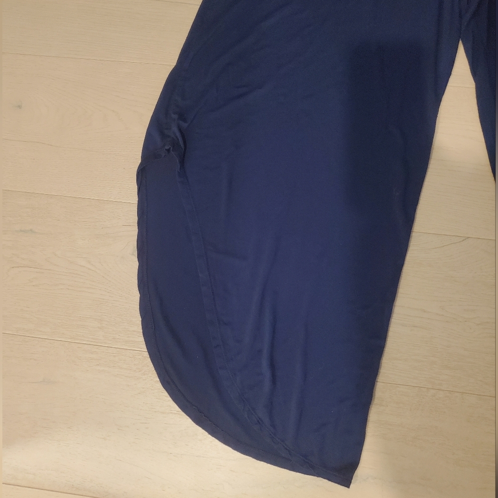 Super soft Blue Palazzo pants purchased from Sweet Jolie Boutique sz.M flowy - Picture 5 of 8